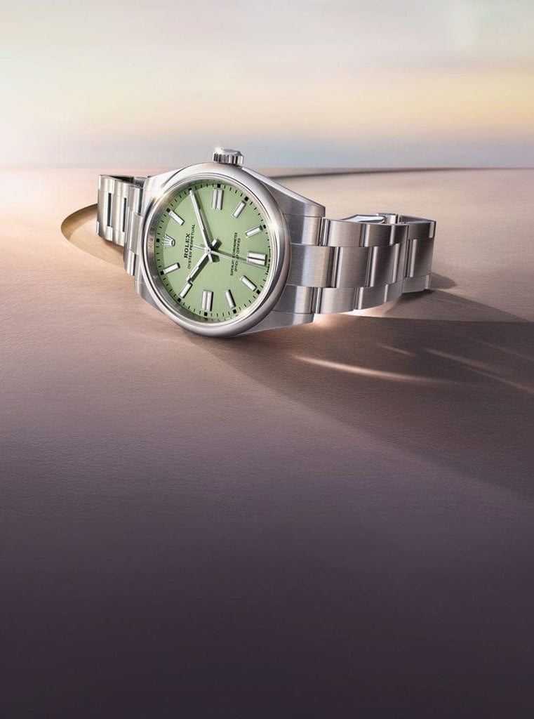 Rolex Oyster Perpetual Pistachio