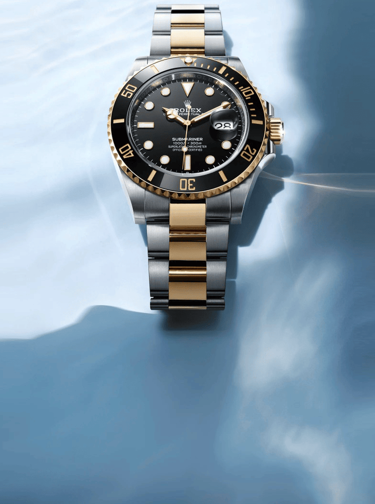 Rolex Submariner Blue Background