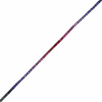 14K White Gold Multi Colored Sapphire Tennis Bracelet