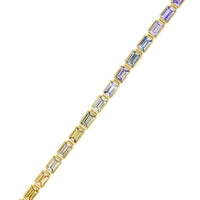 Emily P. Wheeler 18K Yellow Gold Ombre Sapphire Bracelet