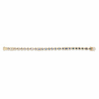 Sorellina 18K Yellow Gold Mixed Shape Blue Sapphire Tennis Bracelet