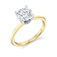 Solitaire Engagement Ring Setting
