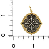 Sterling Silver & 18K Yellow Gold Multi Clover Charm