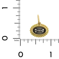 Sterling Silver & 18K Yellow Gold Dog Bone Charm