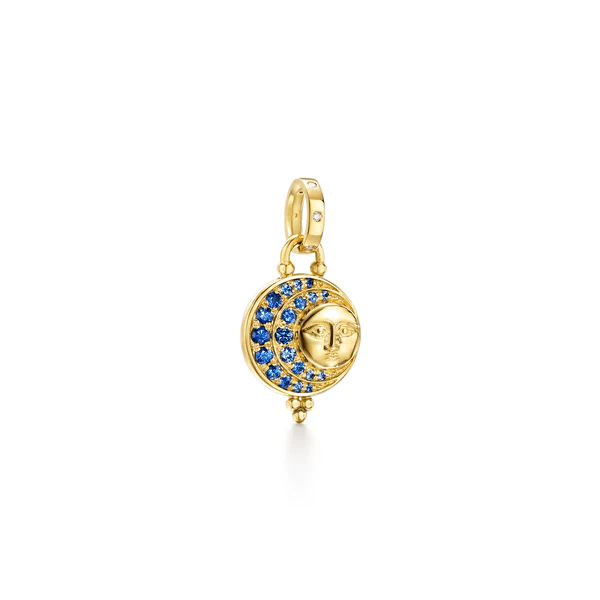 Temple St. Clair 18K Yellow Gold Luna Eclipse Pendant