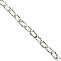 Sterling Silver Squared Paperclip Bracelet