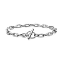 DY Madison® Toggle Chain Bracelet Sterling Silver, 5.5mm