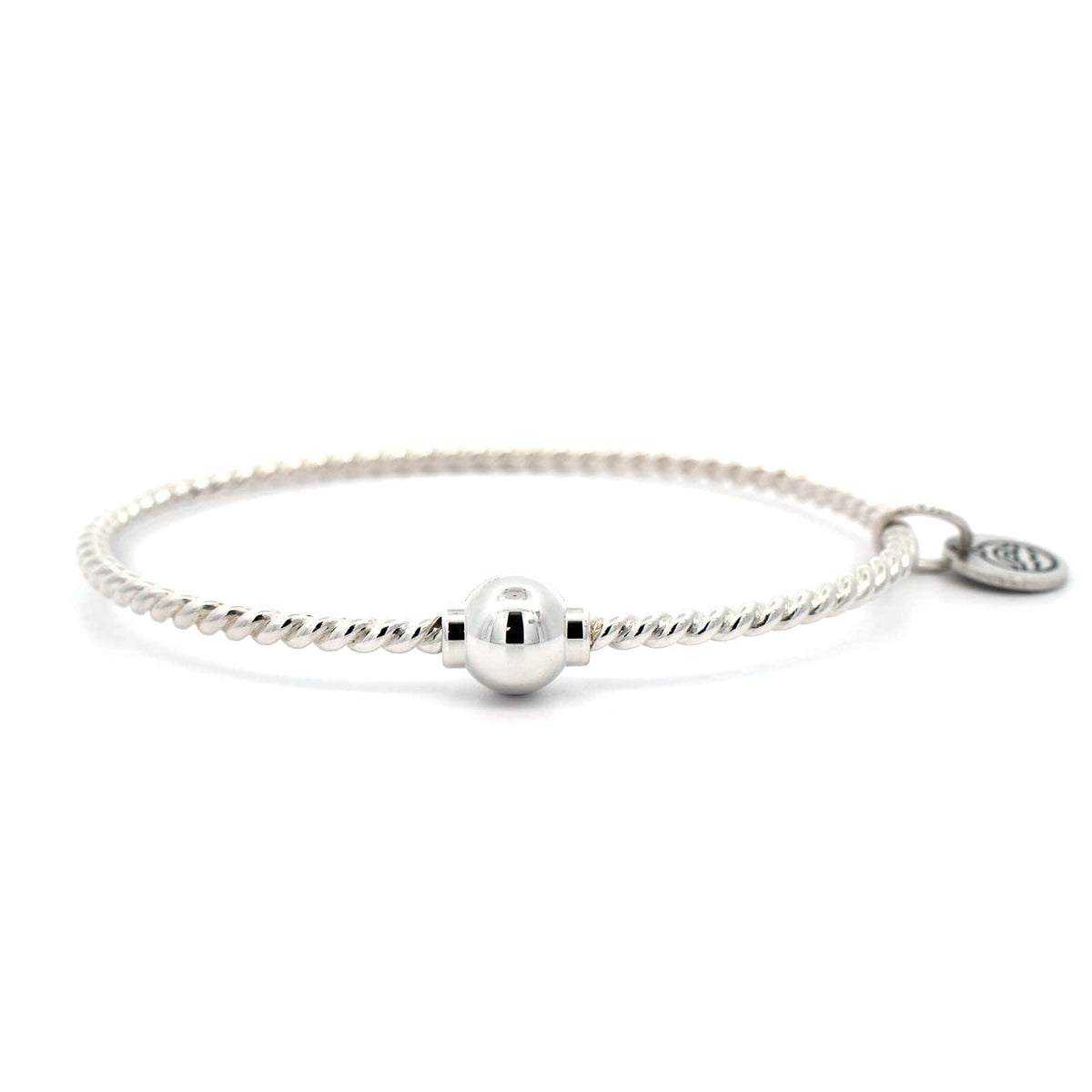 Sterling Silver Twisted Wire Cape Cod Bracelet