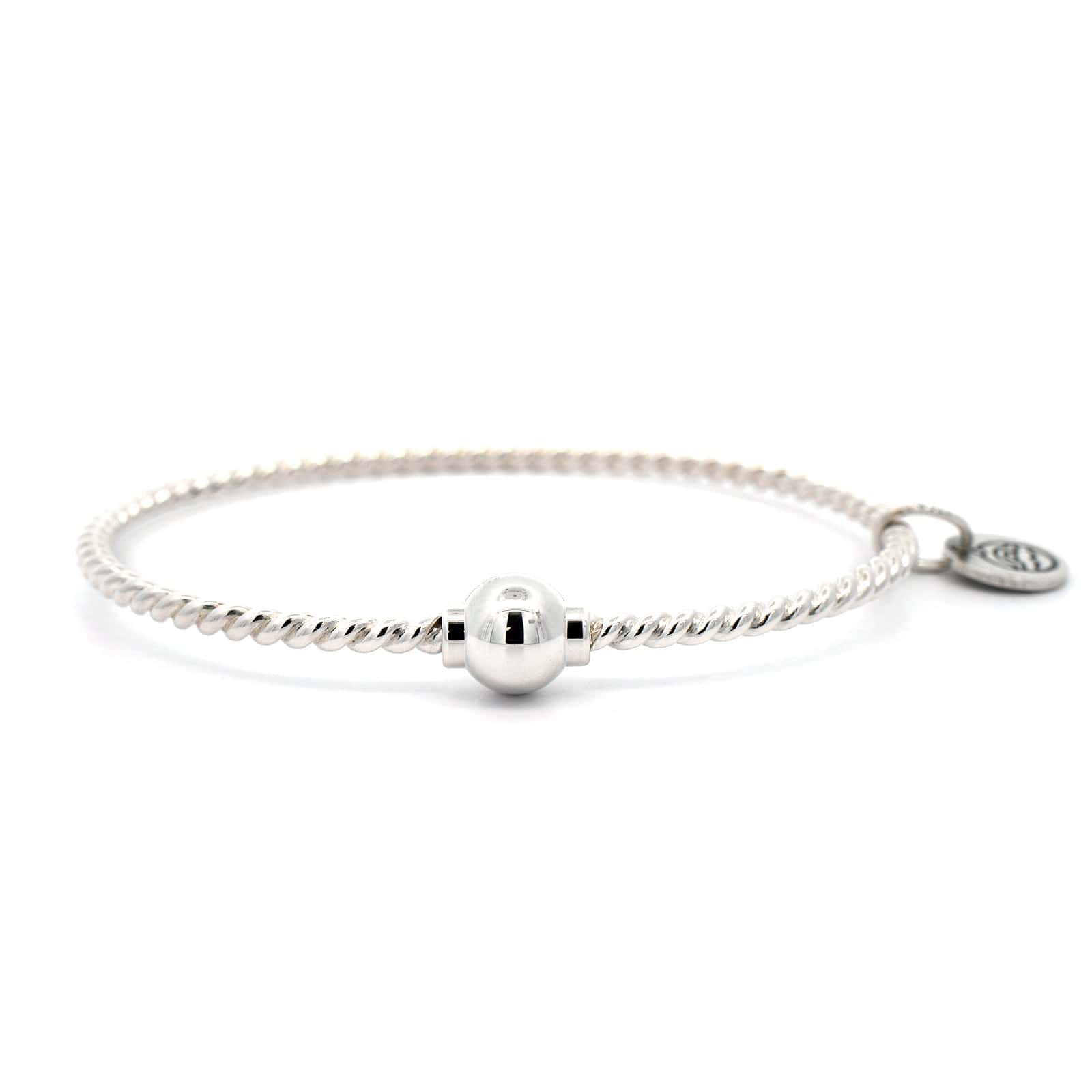 Sterling Silver Twisted Wire Cape Cod Bracelet