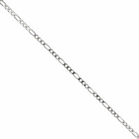 Sterling Silver Figaro Chain Link Bracelet