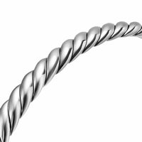 Sculpted Cable Flex Bracelet Sterling Silver, 5mm