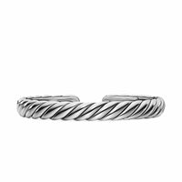 Sculpted Cable Flex Bracelet Sterling Silver, 7.5mm