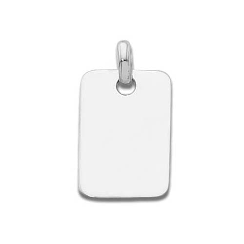 Sterling Silver Dog Tag Engravable Disc Charm