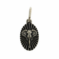 Sterling Silver Baby Ruche Elephant Charm