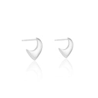 Sterling Silver Medium Ravan Hoops