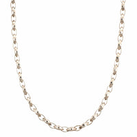 Sterling Silver Tapered Rolo Chain Necklace