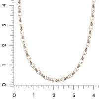 Sterling Silver Tapered Rolo Chain Necklace