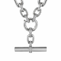 Lexington Chain Necklace with Diamonds