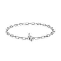 DY Madison® Toggle Chain Necklace Sterling Silver, 8.5mm