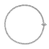 DY Madison® Toggle Chain Necklace Sterling Silver, 5.5mm