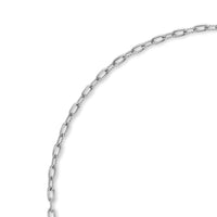 DY Madison® Pavé Toggle Chain Necklace Sterling Silver with Diamonds, 3mm