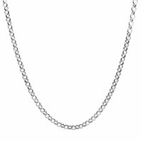 Sterling Silver 20" Rolo Chain Necklace
