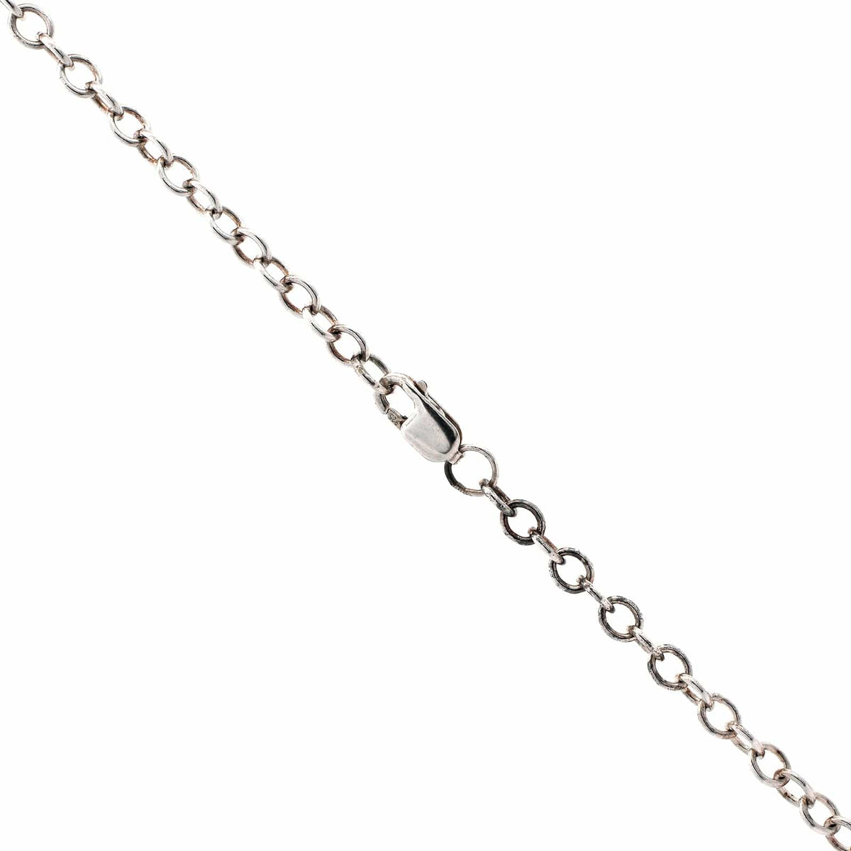 Sterling Silver Open Pendant Necklace