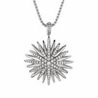 Starburst Pendant with Diamonds