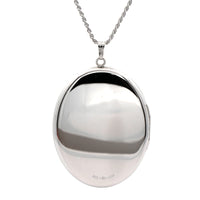 Sterling Silver Oval Locket