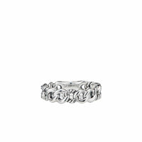 Belmont Curb Link Narrow Ring