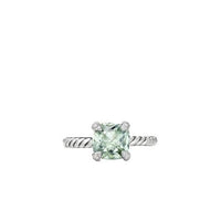 Chatelaine® Ring with Prasiolite and Diamonds