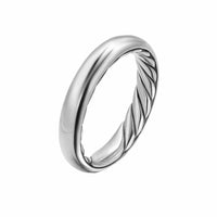 DY Mercer® Band Ring Sterling Silver, 3.7mm