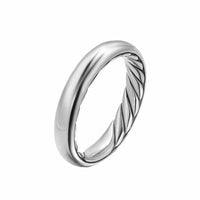 DY Mercer® Band Ring Sterling Silver, 3.7mm