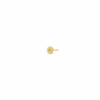 Zoe Chicco 14K Yellow Gold Small Flower Stud Earring