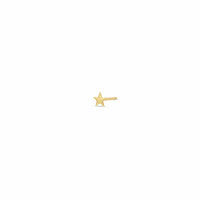 Zoe Chicco 14K Yellow Gold Star Single Stud Earring