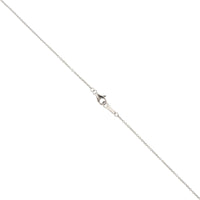 Platinum 16" Solid Cable Chain