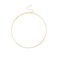 Sorellina 18K Yellow Gold Adjustable Omega Chain Necklace