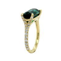 18K Yellow Gold Lagoon Tourmaline Ring
