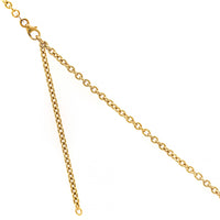 Vanessa Fernandez 18K Yellow Gold 23.5" Cable Chain Necklace