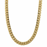 18K Yellow Gold Heavy Curb Chain