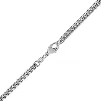 Platinum Franco Chain Necklace