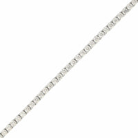 Platinum 4 Prong Diamond Tennis Bracelet