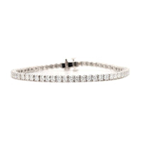 18K White Gold Diamond Tennis Bracelet