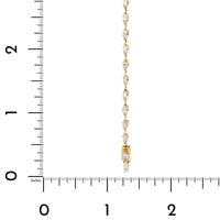 18K Yellow Gold Marquise Cut Diamond Tennis Bracelet