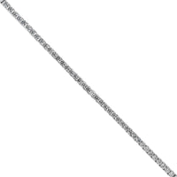 18K White Gold Diamond Tennis Bracelet