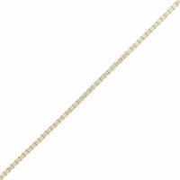 18K Yellow Gold Diamond Tennis Bracelet