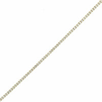 14K Yellow Gold Four Prong Round Diamond Tennis Bracelet