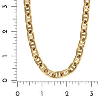 18K Yellow Gold Anchor Chain