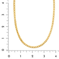 14K Yellow Gold Franco Chain Necklace