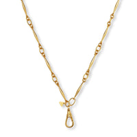 Christina Alexiou 18K Yellow Gold Long Stick Chain Necklace